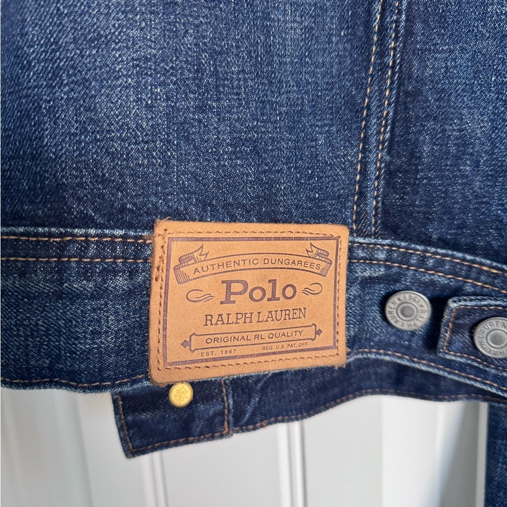 Ralph Lauren Blue Denim Jacket - Picture 9 of 9
